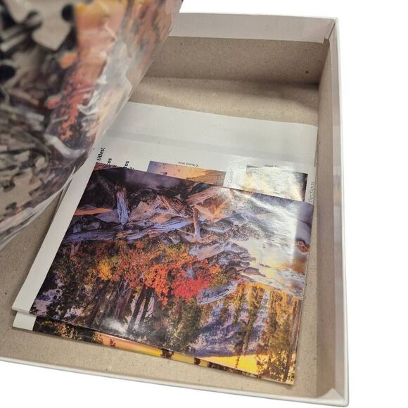 Buffalo Games Earthpix Forest Magic Hour 1000 pc Jigsaw Puzzle - Picture 2 of 10